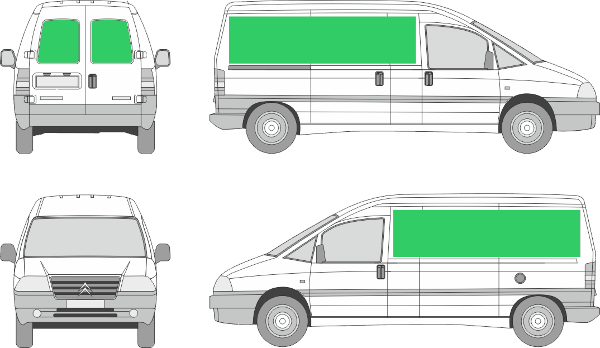 Citroën Jumpy L2H1 (2000-2006)