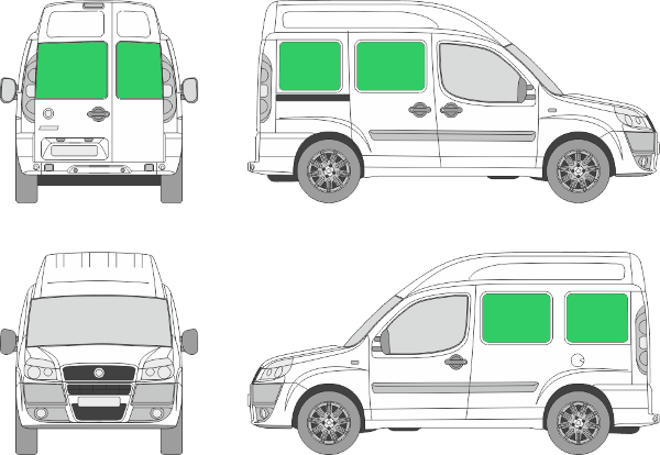 Fiat Doblo L1H2 (2001-2009)