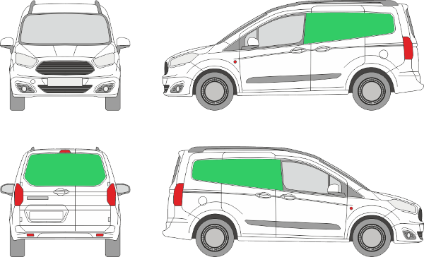 Ford Courrier L1H1 (2014-2021)