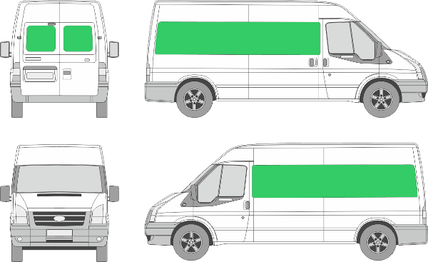 Ford Transit L3H2 (2006-2012)