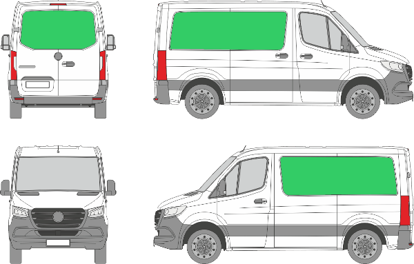 Mercedes Benz Sprinter L1H1 (2018-2021)