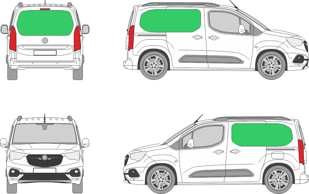 Opel Combo L1H1 (2018-2021)