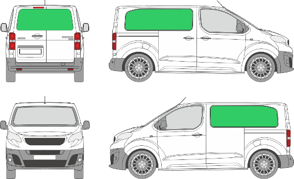 Opel Vivaro L1H1 (2019-2021)