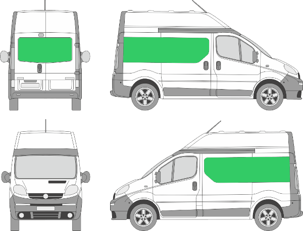 Opel Vivaro L1H2 (2001-2013)