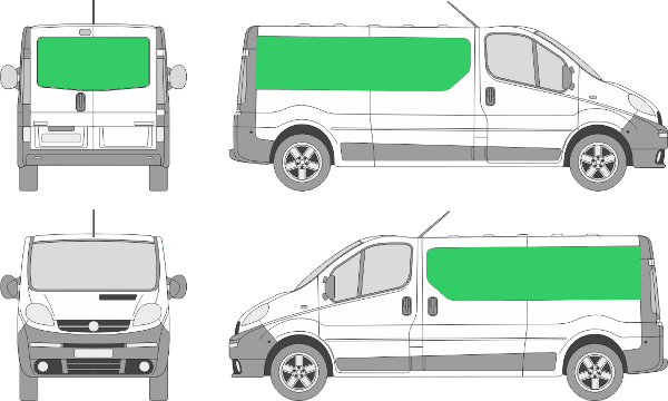 Opel Vivaro L2H1 (2001-2013)