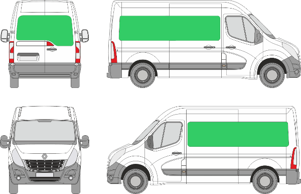 Renault Master L2H2 (2010-2022)