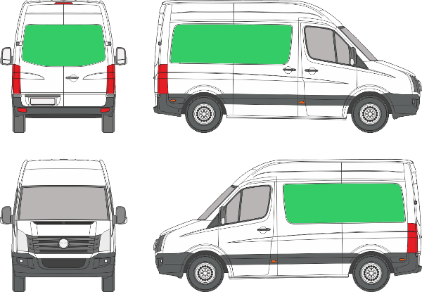 Volkswagen Crafter Compact H3 (2006-2016)